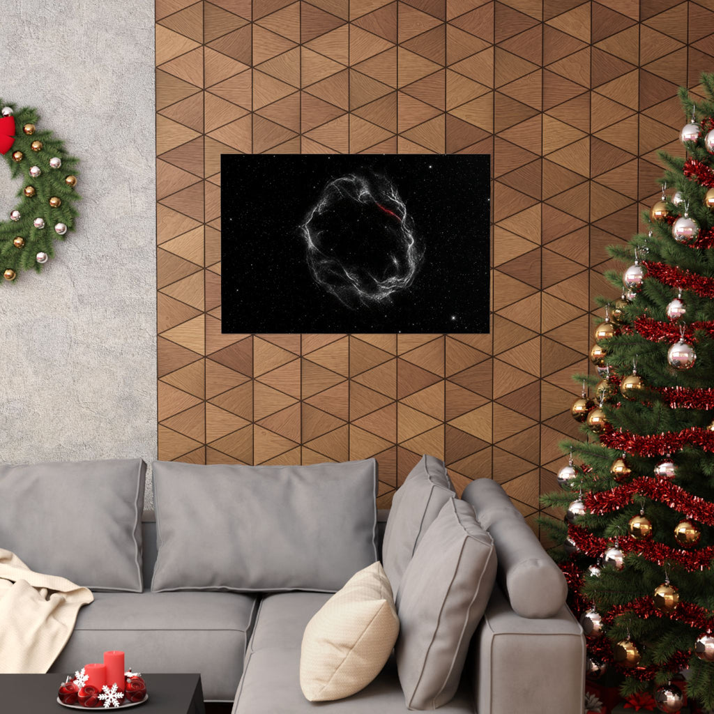 Charged Veil - Space Wall Art | Matte Poster (Landscape)