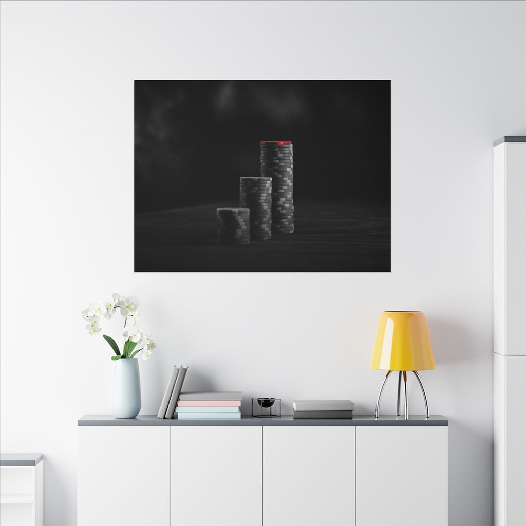 The Chip on Top - Business Office Wall Art | Canvas (Landscape)