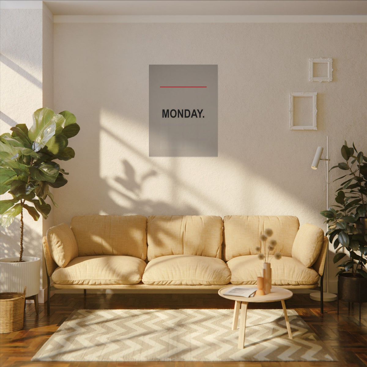 Monday - Office Wall Art | Canvas