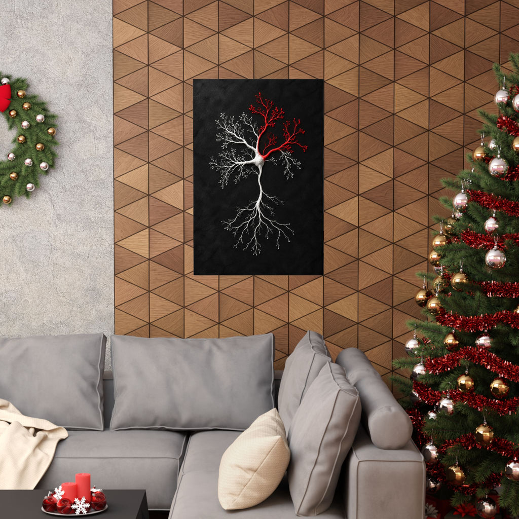 Neuronal Arbor - Doctor's Office Wall Art | Matte Poster