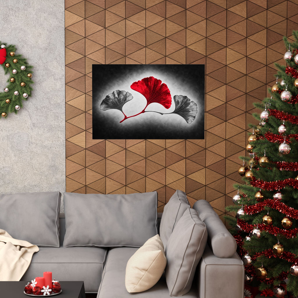 Ginkgo Interval - Doctor's Office Wall Art | Matte Poster (Landscape)