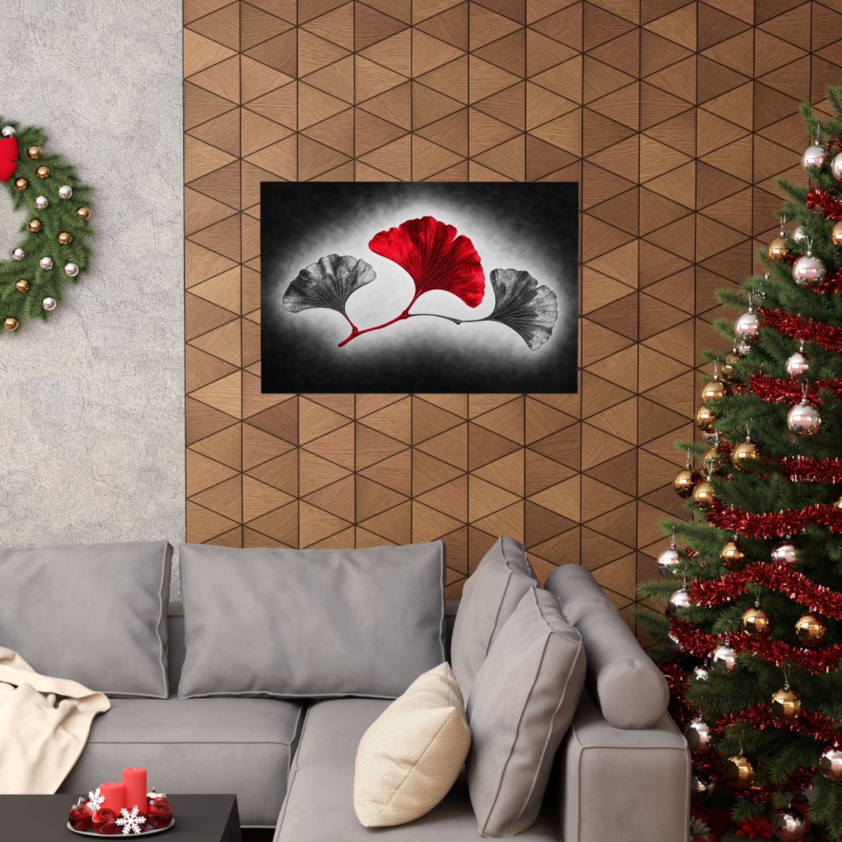 Ginkgo Interval - Doctor's Office Wall Art | Matte Poster (Landscape)