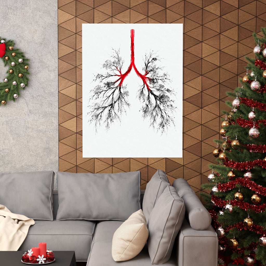 Breath Architecture - Doctor's Office Wall Art | Matte Poster