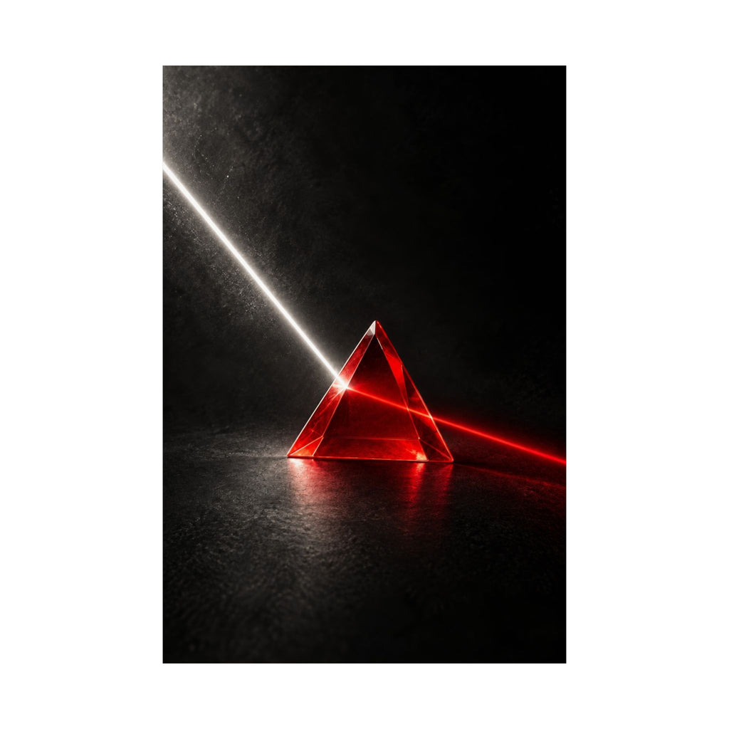 Spectral Threshold - Professional Office Wall Art | Matte Poster