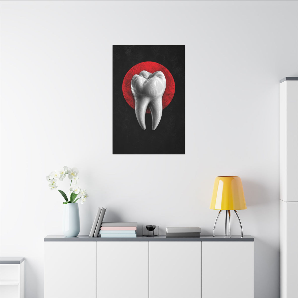 Enamel Study - Doctor's Office Wall Art | Canvas