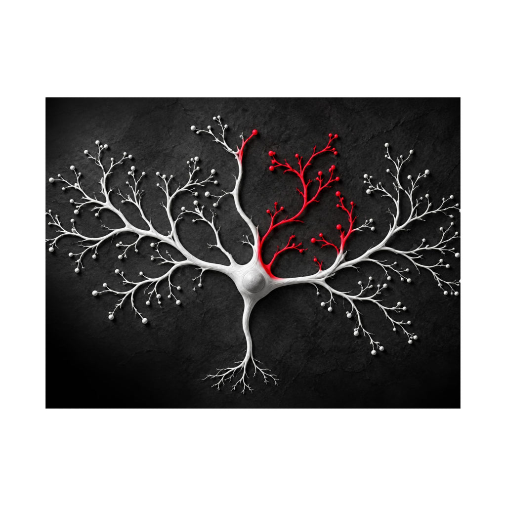 Neuronal Arbor - Doctor's Office Wall Art | Matte Poster (Landscape)