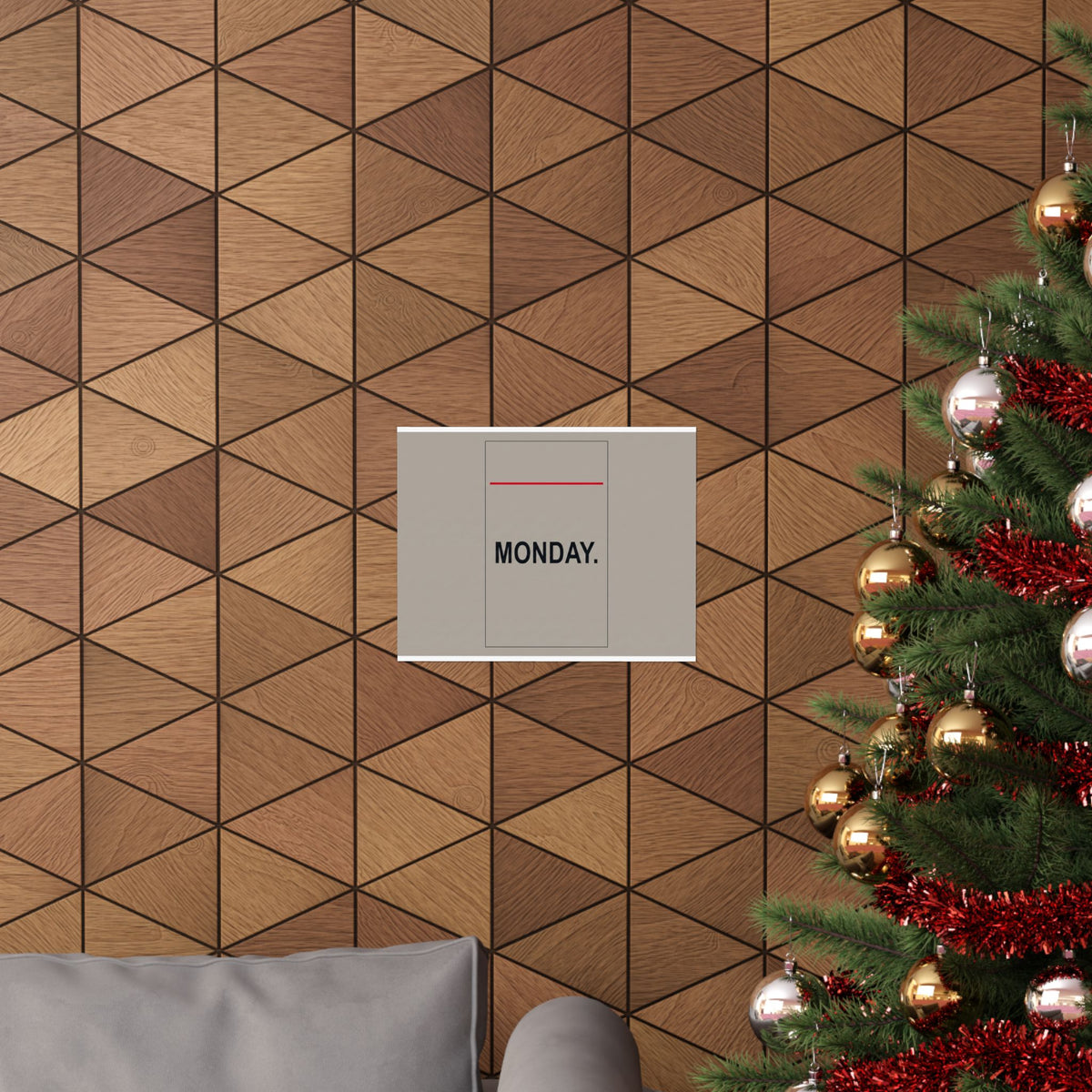 Monday - Office Wall Art | Matte Poster (Landscape)