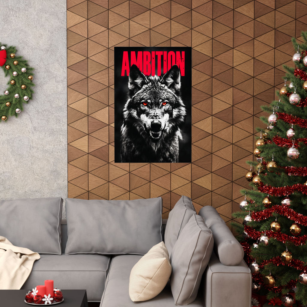 Ambition - Wolf Wall Art | Matte Poster