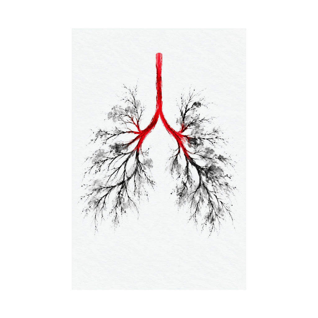 Breath Architecture - Doctor's Office Wall Art | Matte Poster