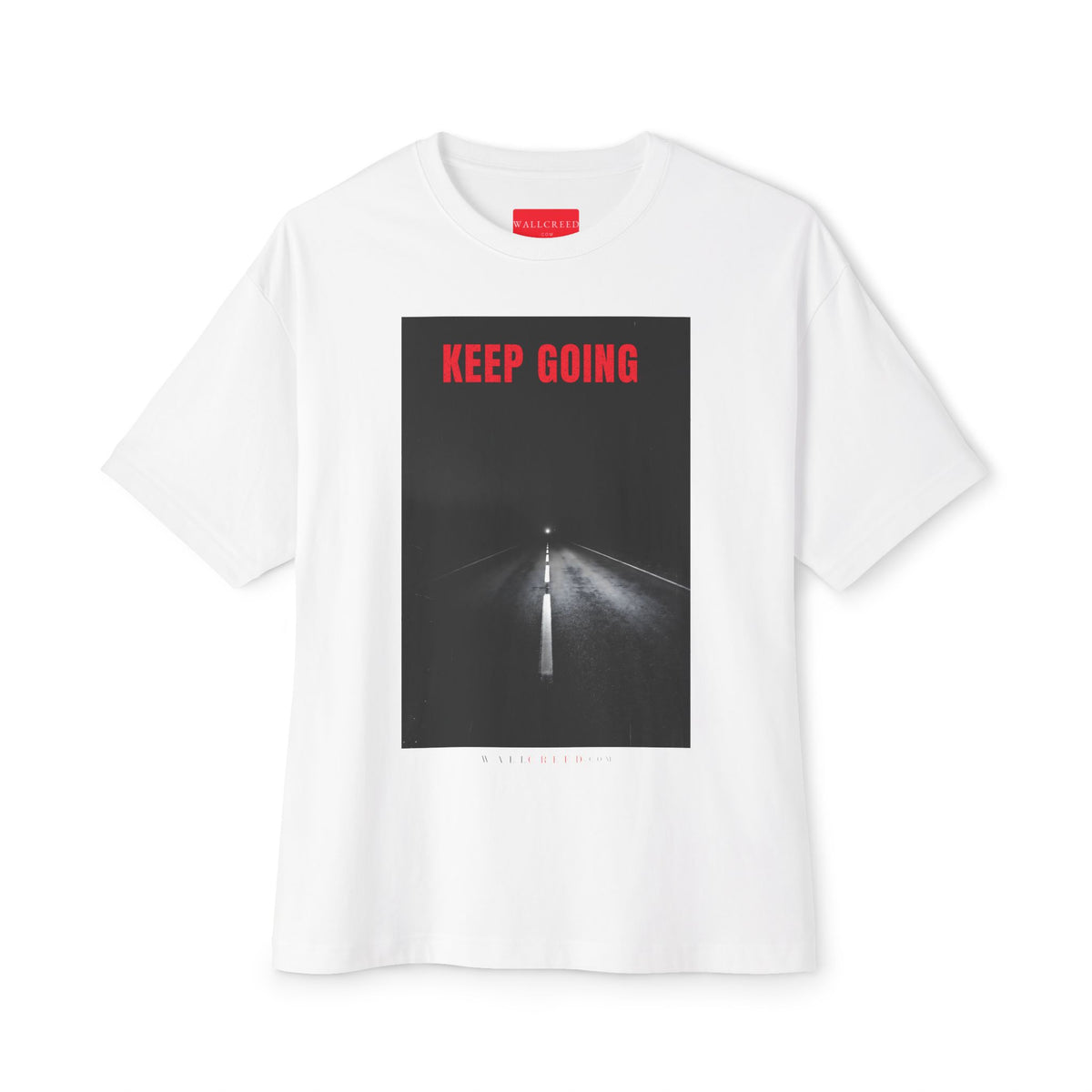 The Extra Mile | Heavyweight Tee (Front + Back)
