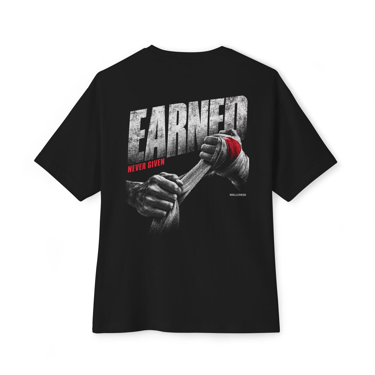 Earned | Heavyweight Tee (Back Print)