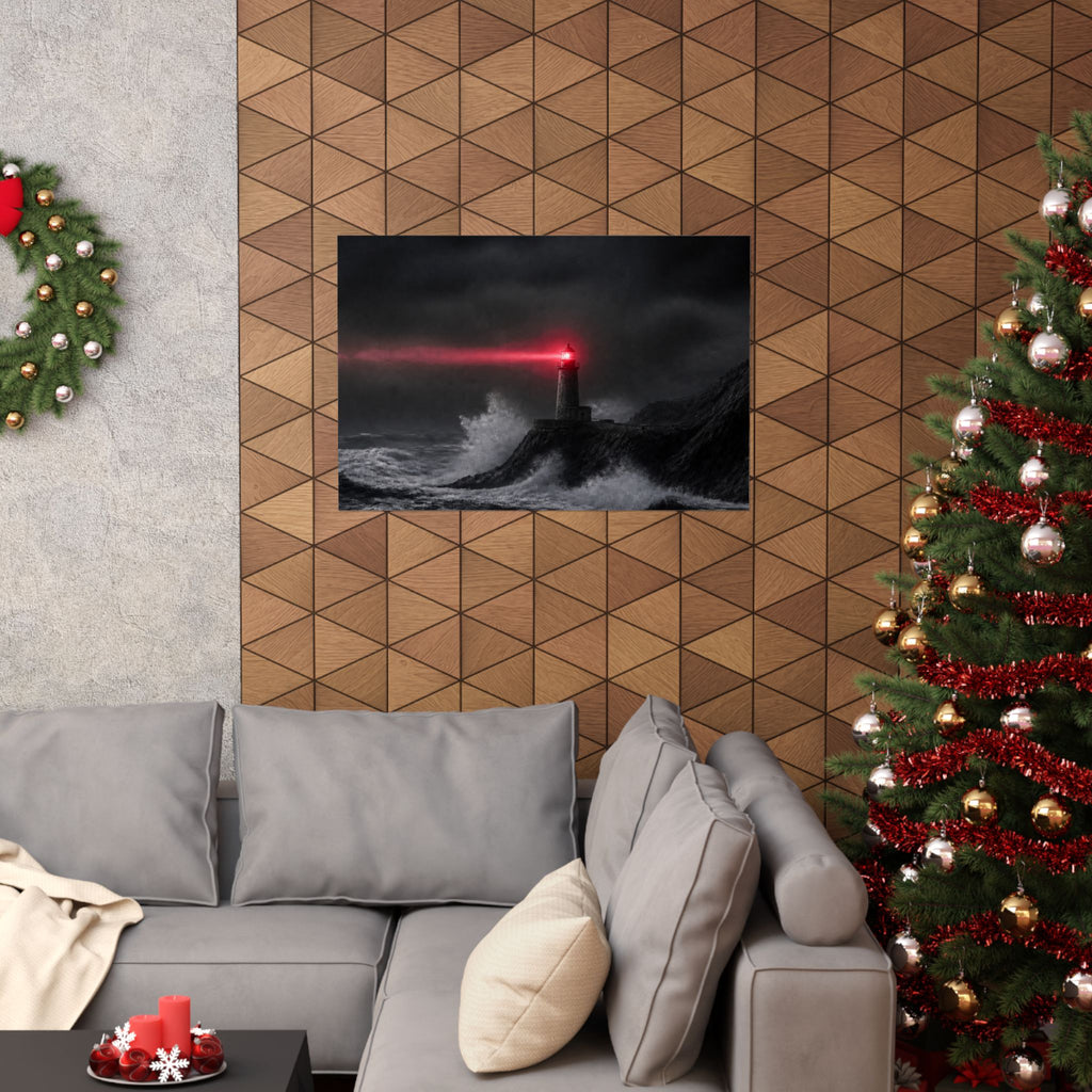 The Light Holds - Bedroom Canvas Art | Matte Poster (Landscape)