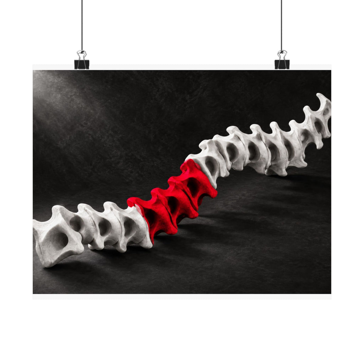 Quiet Axis - Doctor's Office Wall Art | Matte Poster (Landscape)