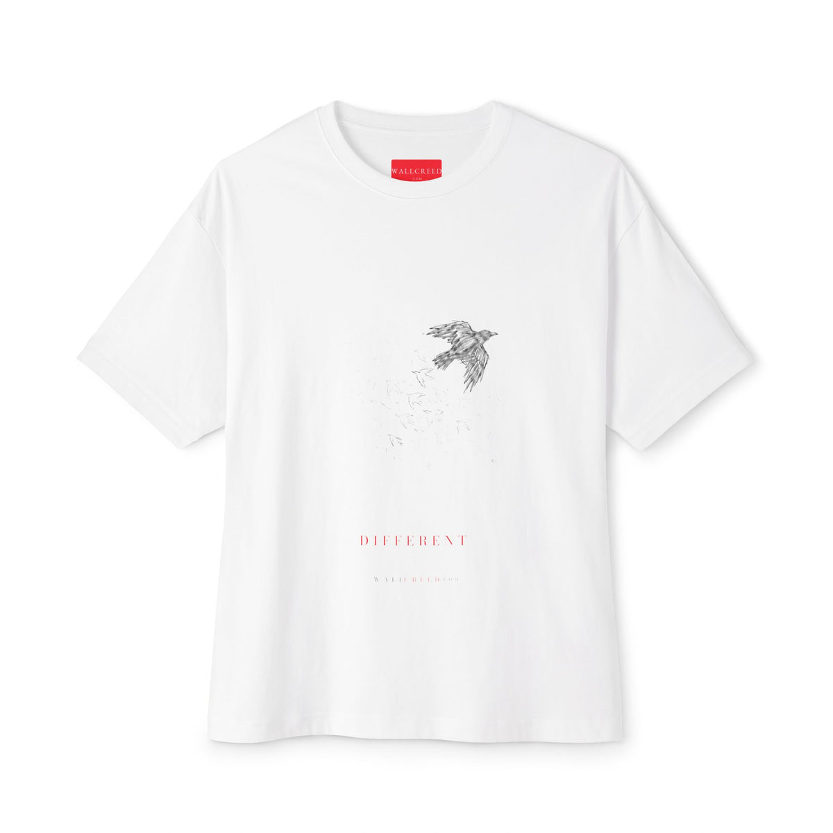 Fly Different | Heavyweight Tee (Front + Back)