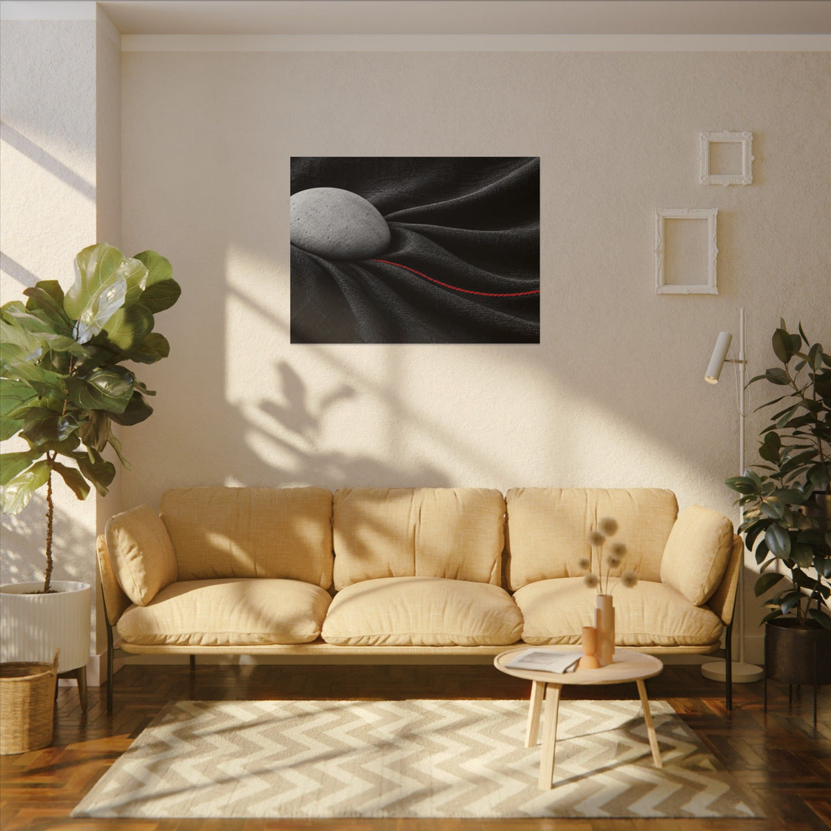Weighted Drape - Professional Office Wall Art | Canvas (Landscape)