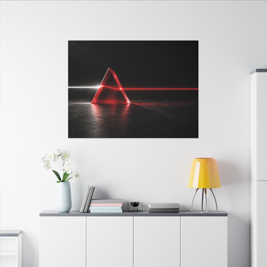 Spectral Threshold - Professional Office Wall Art | Canvas (Landscape)