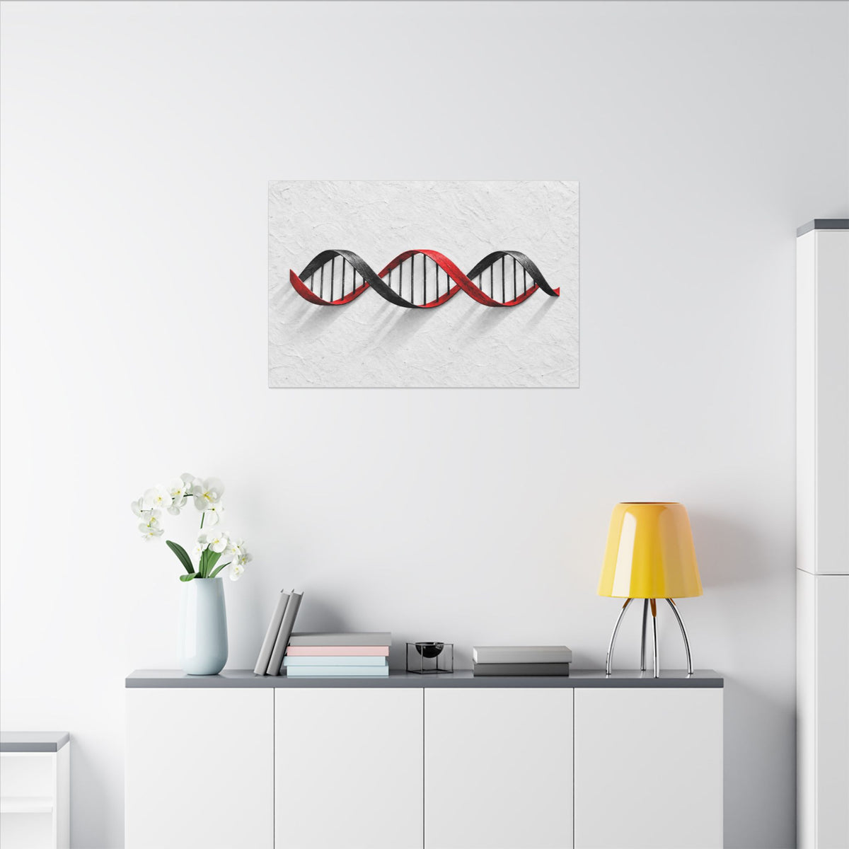 Woven Code - Doctor's Office Wall Art | Canvas (Landscape)