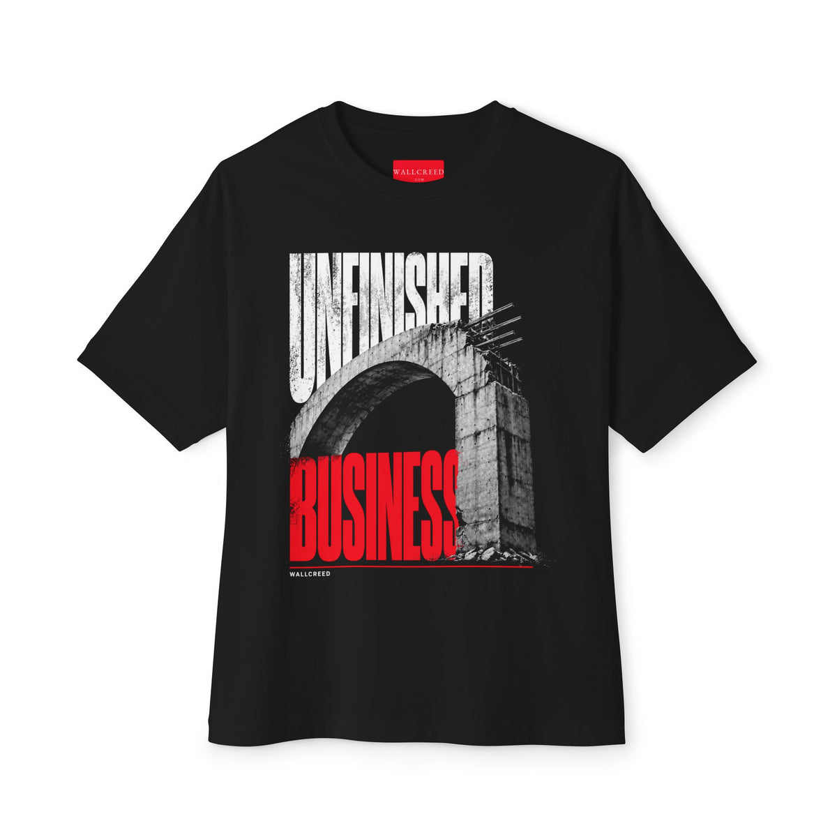 Unfinished Business | Heavyweight Tee (Front + Back)