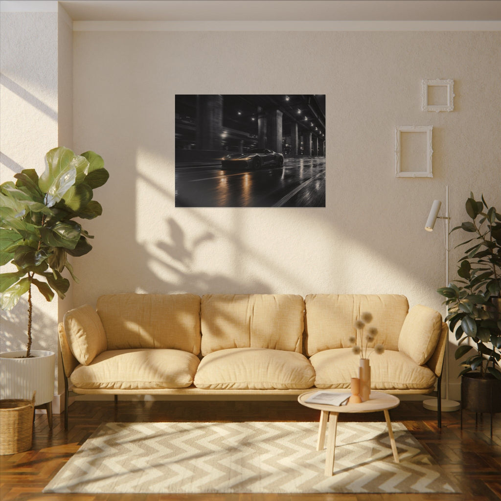 After Dark - Supercar Wall Art | Canvas (Landscape)