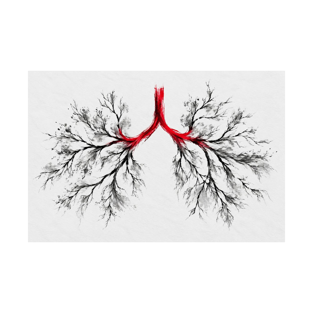 Breath Architecture - Doctor's Office Wall Art | Matte Poster (Landscape)