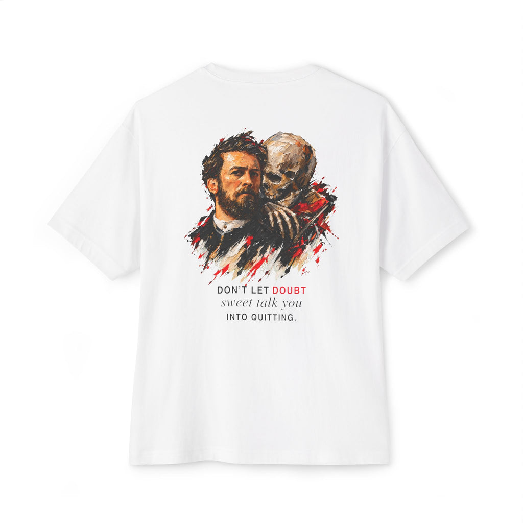 Don't Let Doubt | Heavyweight Tee (Back Print)