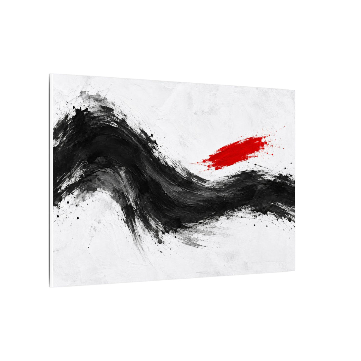 Measured Current - Professional Office Wall Art | Canvas (Landscape)