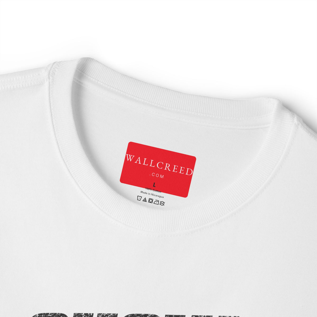Show Up Anyway | Heavyweight Tee (Front + Back)