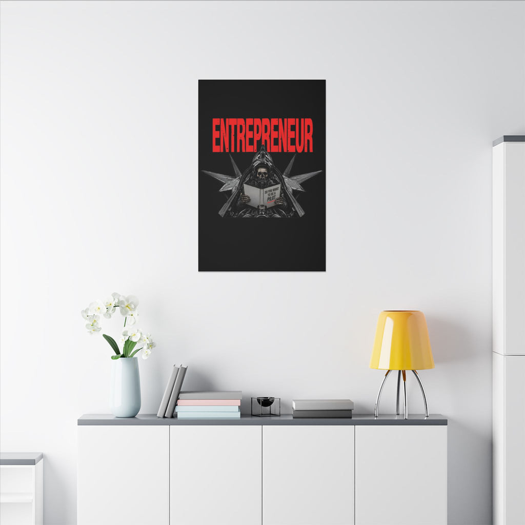 Entrepreneur - Skeleton Wall Art | Canvas