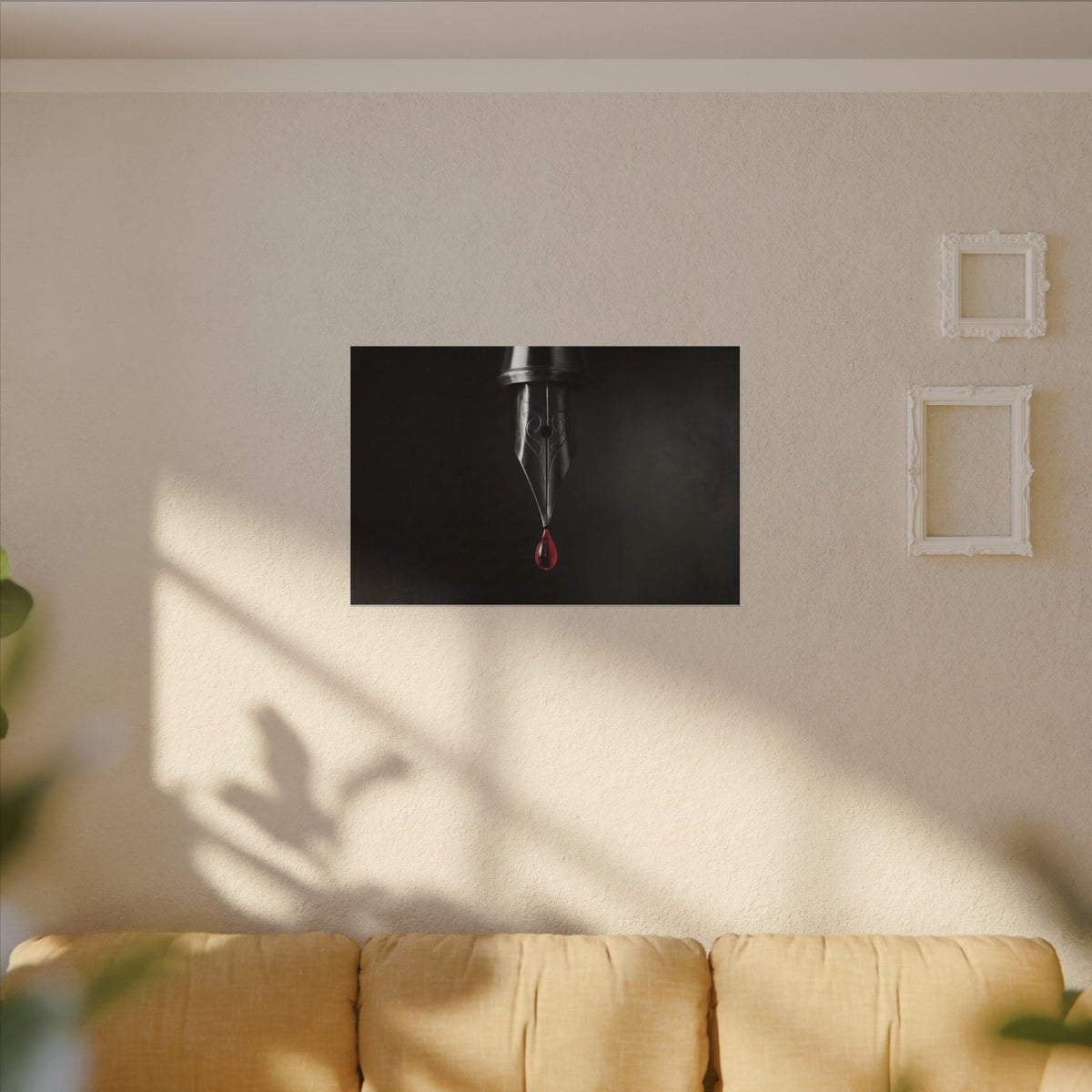 The First Drop - Professional Office Art | Canvas (Landscape)