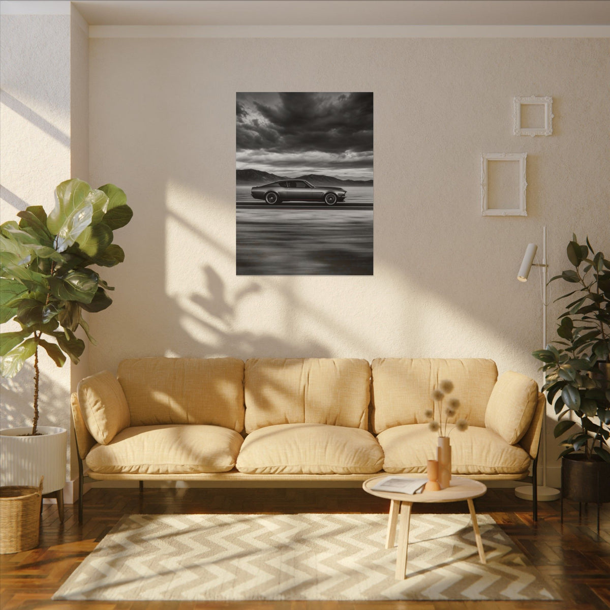Open Road Velocity - Muscle Car Wall Art | Canvas