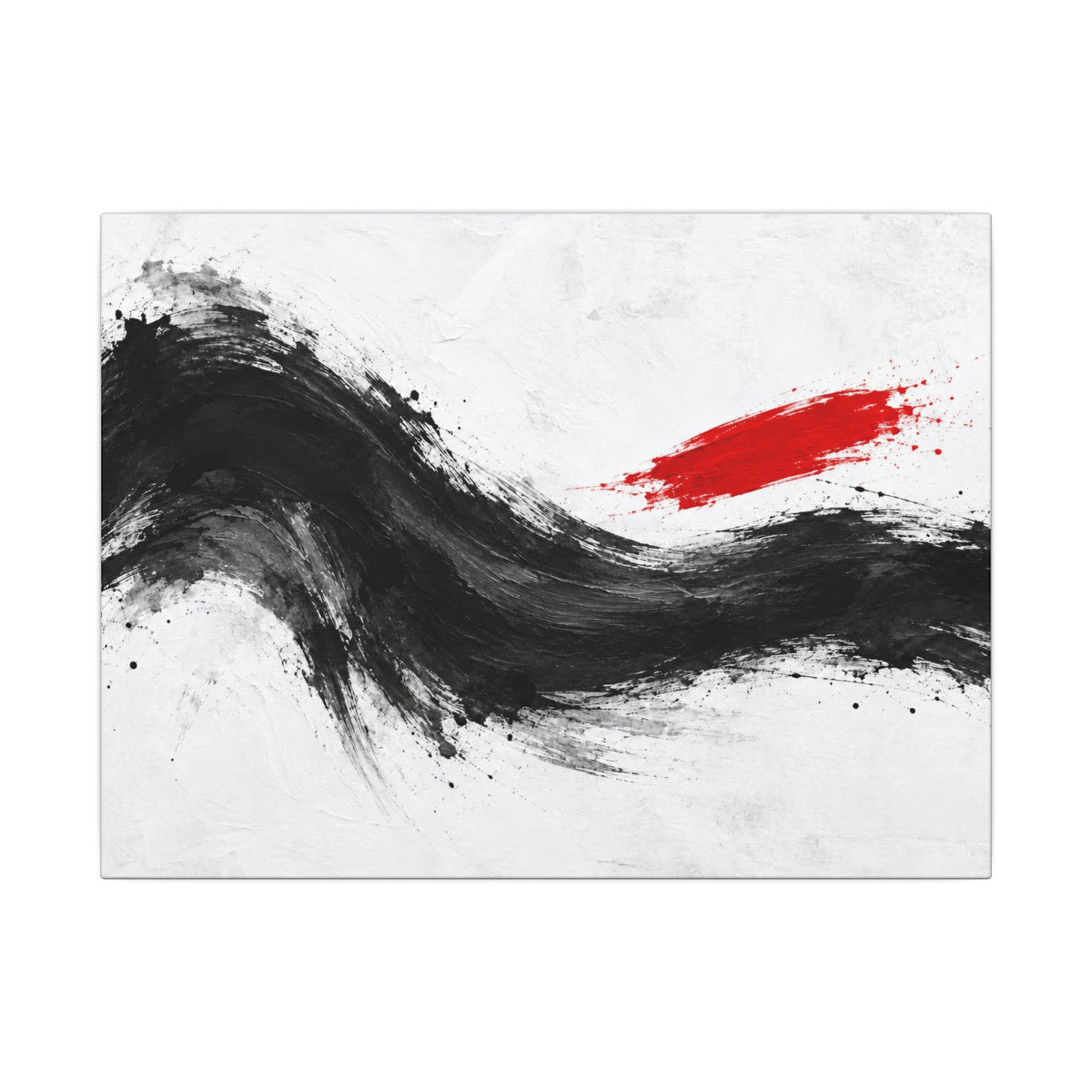 Measured Current - Professional Office Wall Art | Canvas (Landscape)