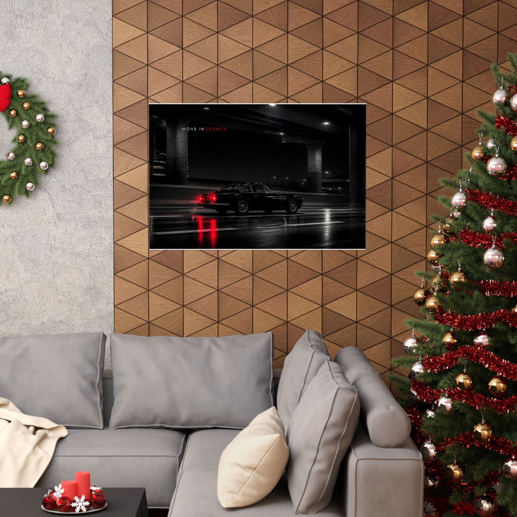 Move in Silence - Car Wall Art | Matte Poster (Landscape)