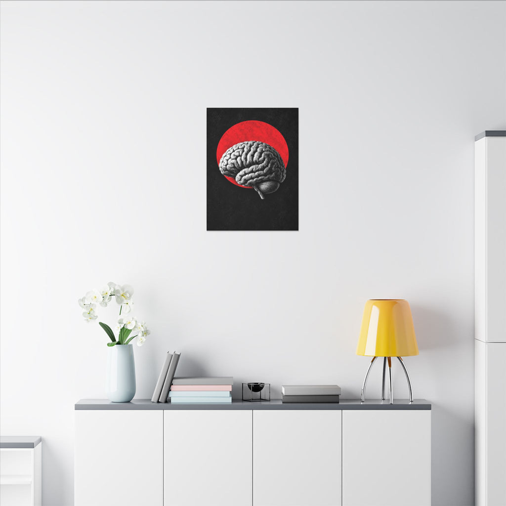 Cerebral Contour - Doctor's Office Wall Art | Canvas