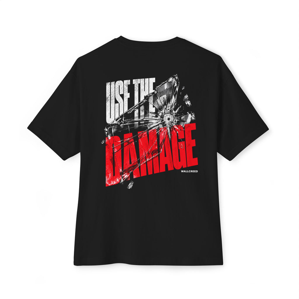 Use the Damage | Heavyweight Tee (Front + Back)