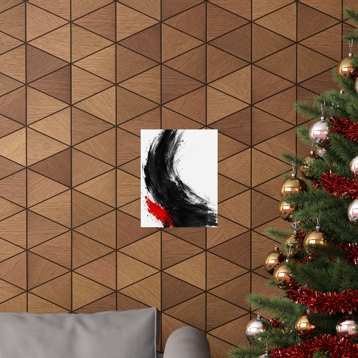 Measured Current - Professional Office Wall Art | Matte Poster