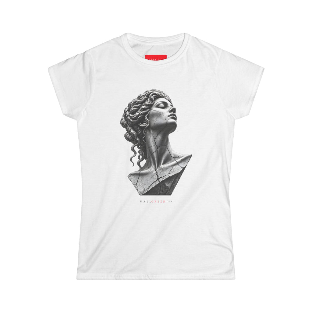 Cracked Marble | Women's Tee (Front + Back)