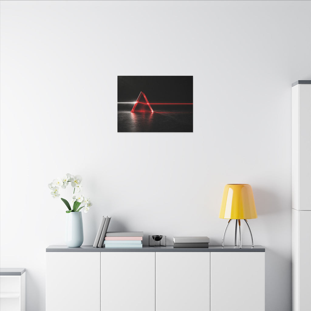Spectral Threshold - Professional Office Wall Art | Canvas (Landscape)
