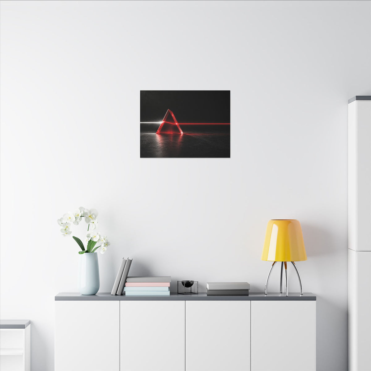 Spectral Threshold - Professional Office Wall Art | Canvas (Landscape)