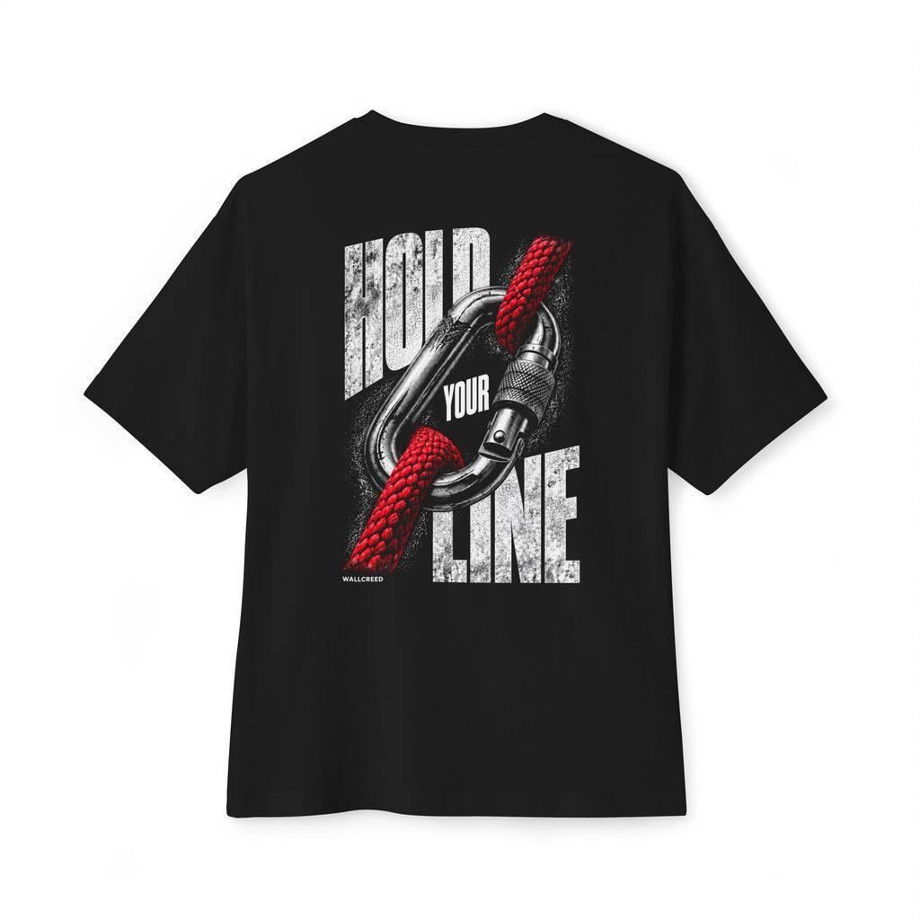 Hold Your Line | Heavyweight Tee (Front + Back)