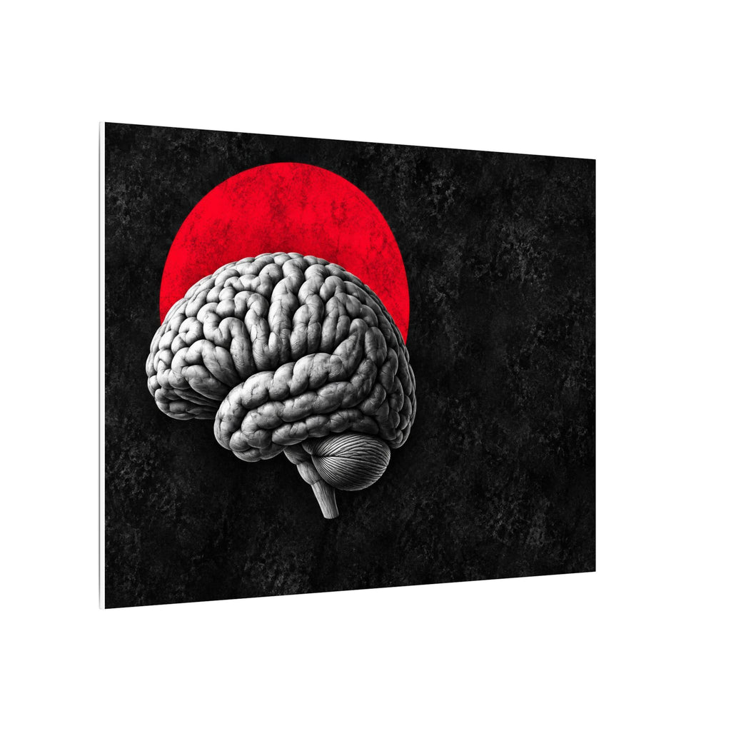Cerebral Contour - Doctor's Office Wall Art | Canvas (Landscape)