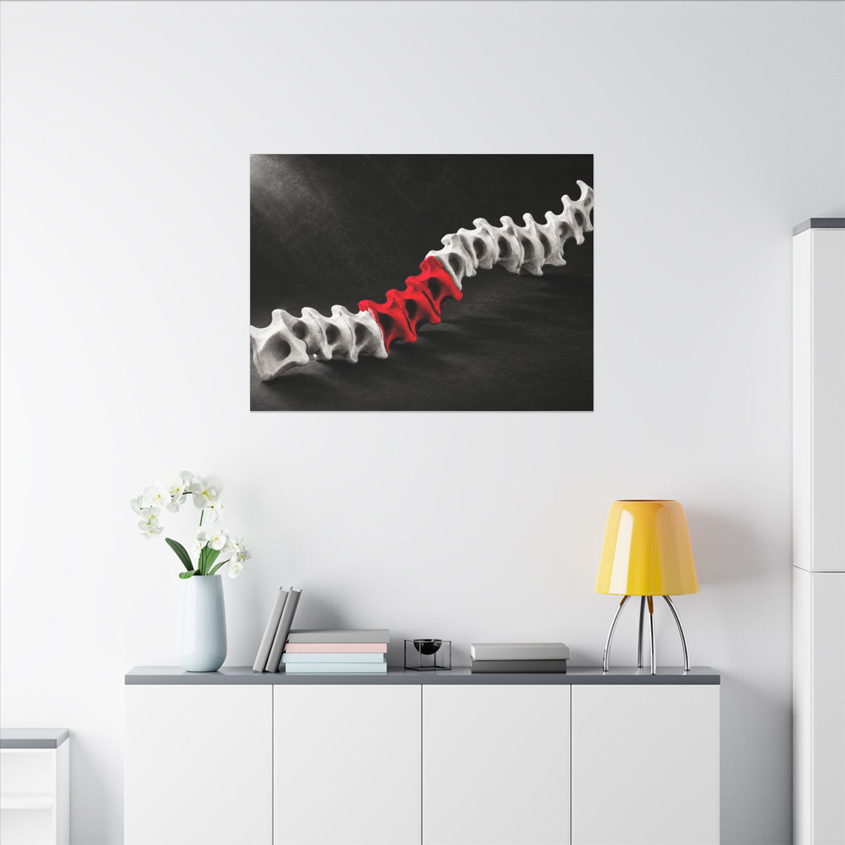 Quiet Axis - Doctor's Office Wall Art | Canvas (Landscape)