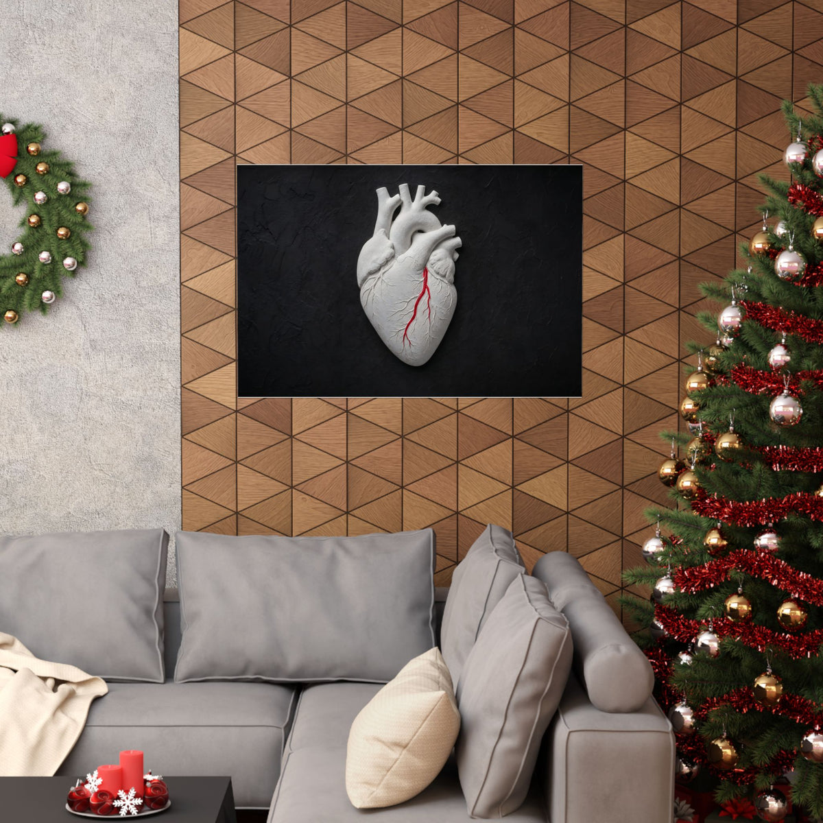Coronary Path - Doctor's Office Wall Art | Matte Poster (Landscape)