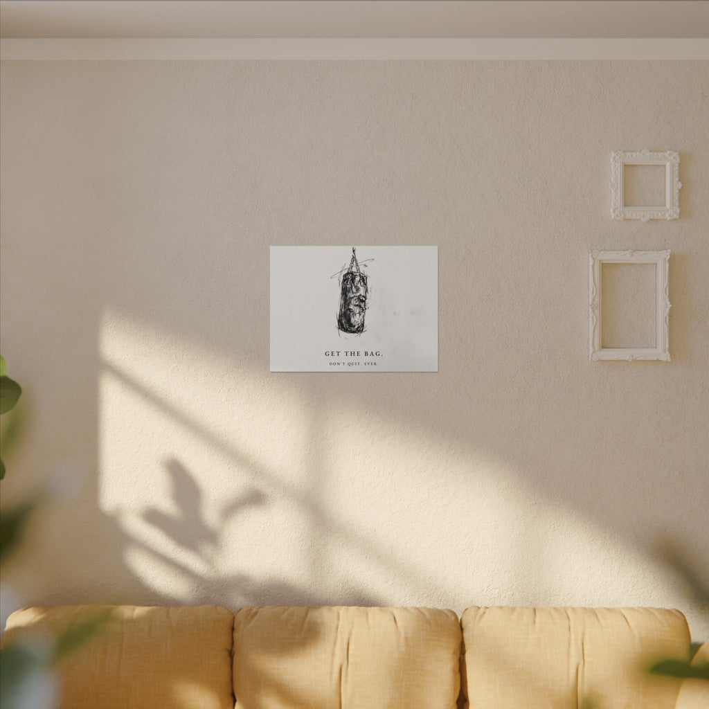 Get the Bag - Boxing Wall Art | Canvas (Landscape)