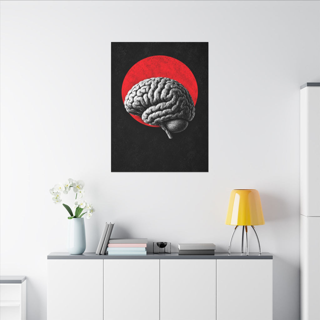 Cerebral Contour - Doctor's Office Wall Art | Canvas