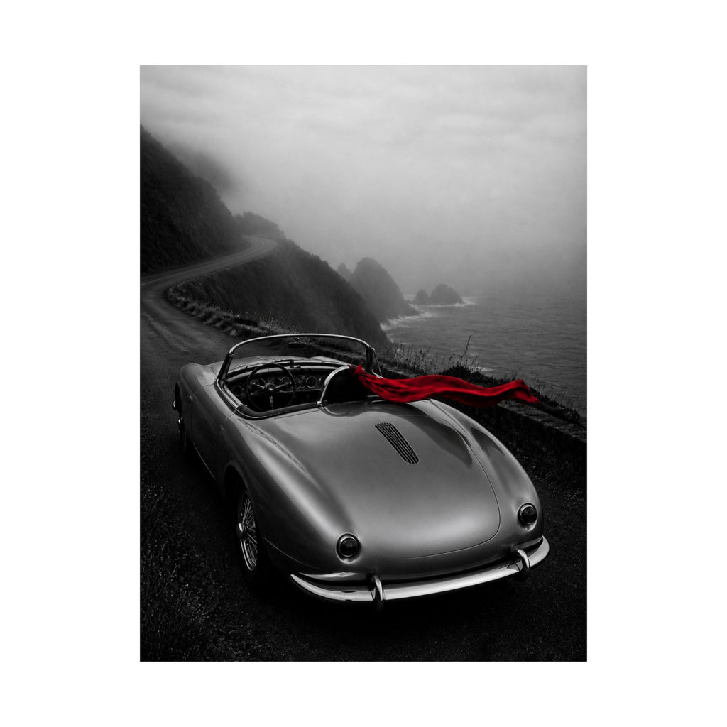Coastal Roadster - Classic Car Wall Art | Matte Poster