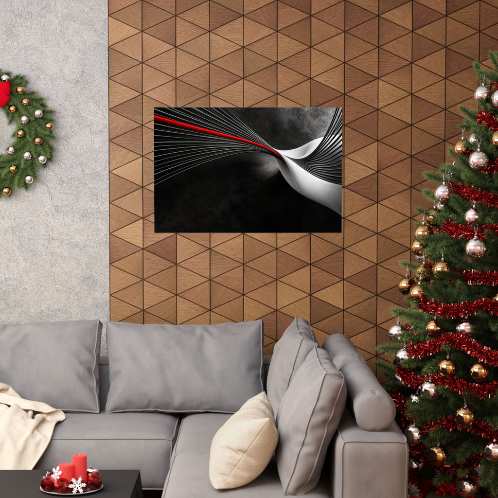 Tensile Field - Professional Office Wall Art | Matte Poster (Landscape)