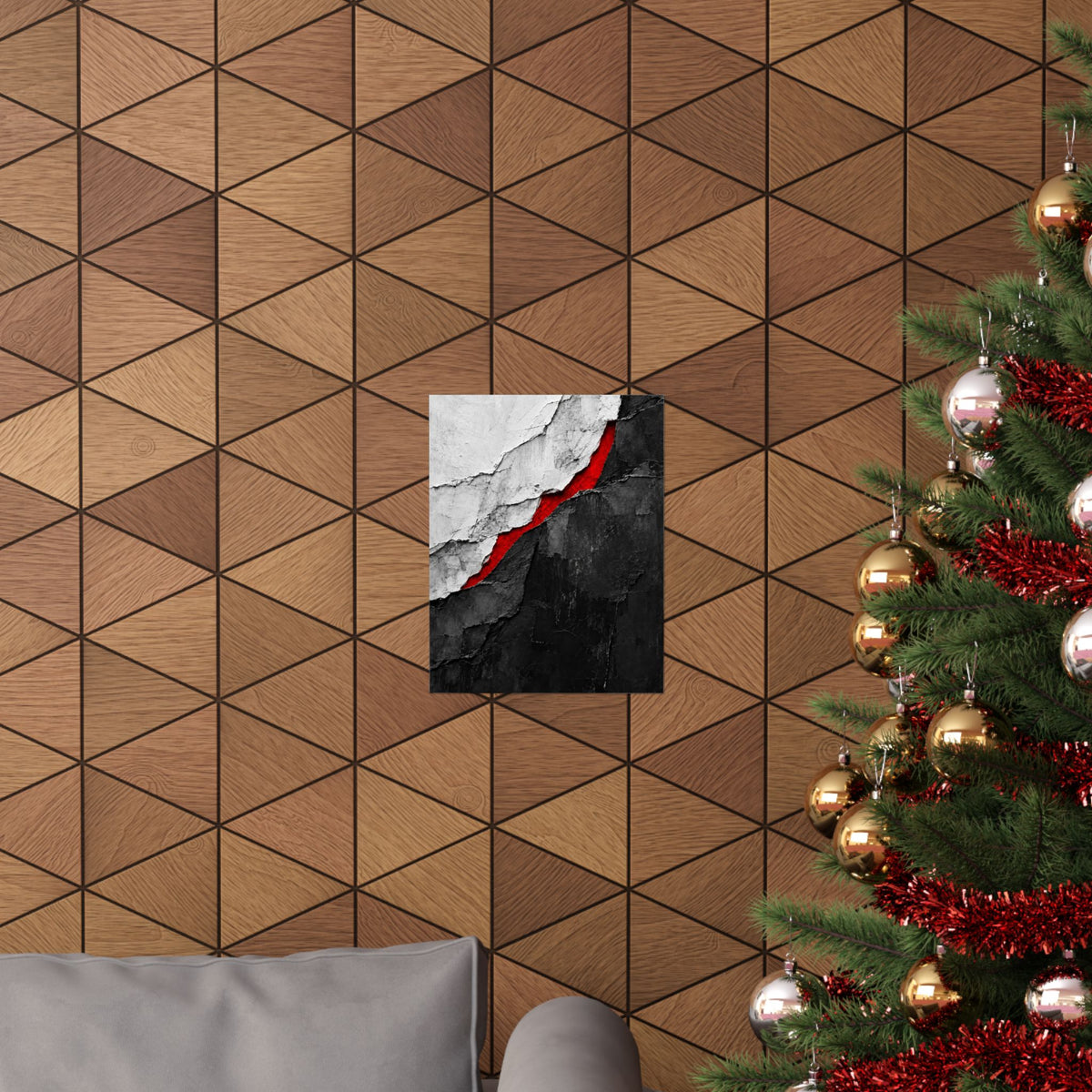 Strata of Silence - Professional Office Wall Art | Matte Poster
