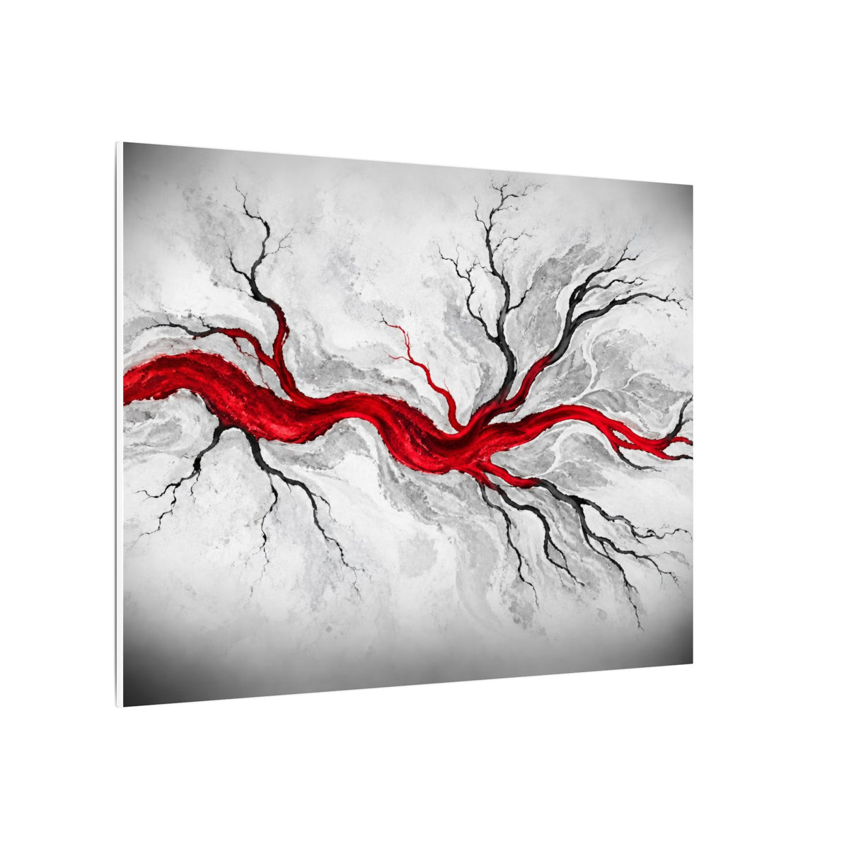 Estuary Lines - Doctor's Office Wall Art | Canvas (Landscape)