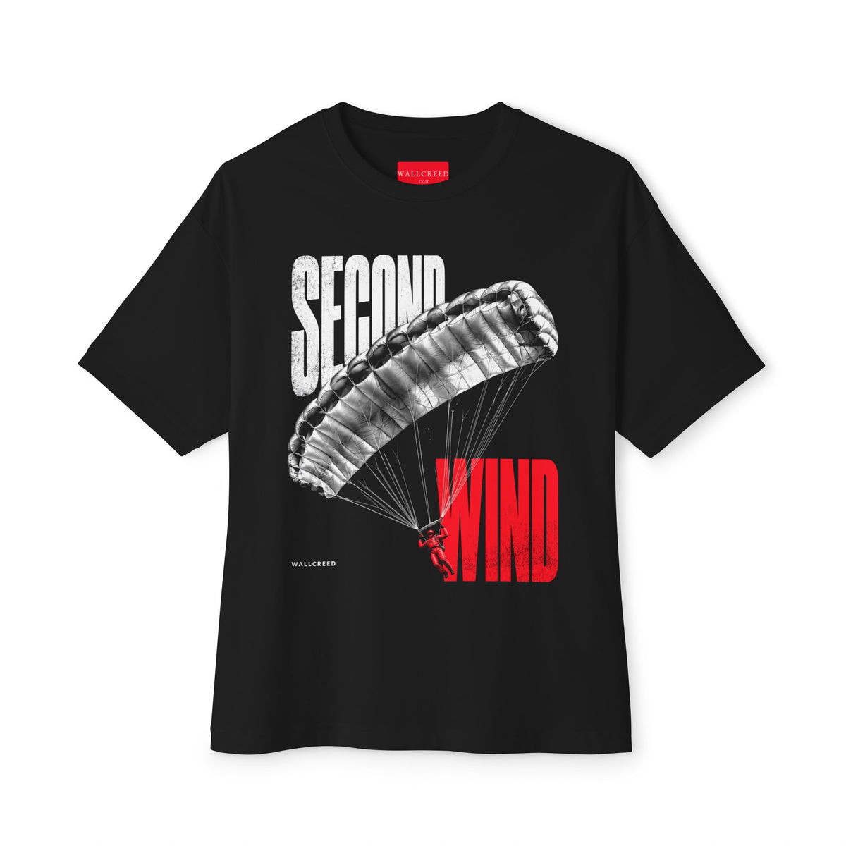 Second Wind | Heavyweight Tee (Front + Back)
