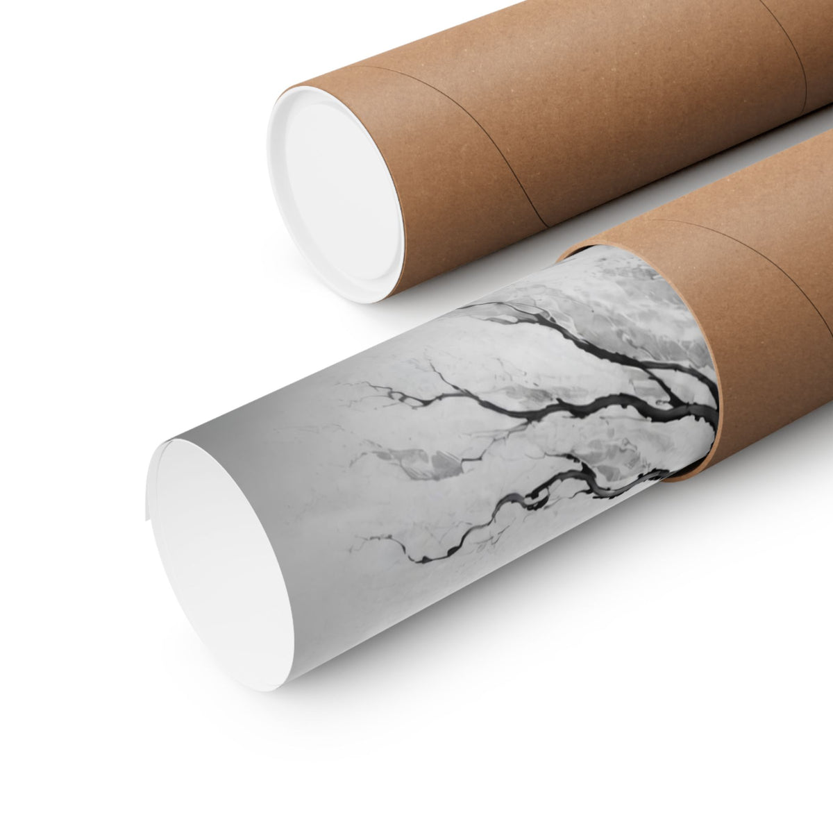 Estuary Lines - Doctor's Office Wall Art | Matte Poster (Landscape)